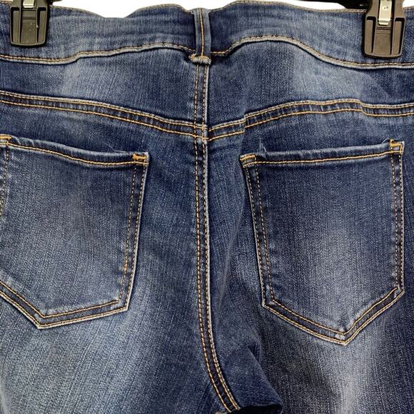 Chicos So Slimming Womens Distressed Blue Zip Fly Skinny Mid Rise Jeans 0 / 4 - Picture 16 of 16